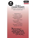 Studio Light SL Clear Stamp Christmas verses Essentials nr.713