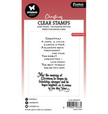 Studio Light SL Clear Stamp Christmas verses Essentials nr.713