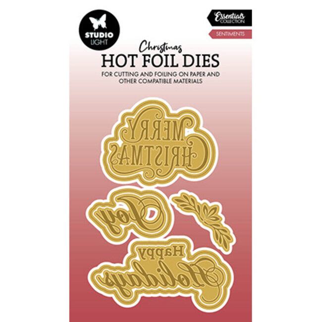 Studio Light SL Hot Foil Dies Sentiments Essentials nr.09