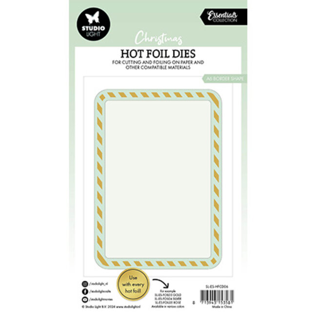 Studio Light SL Hot Foil Dies A6 Border shape Essentials nr.06