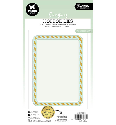 Studio Light SL Hot Foil Dies A6 Border shape Essentials nr.06