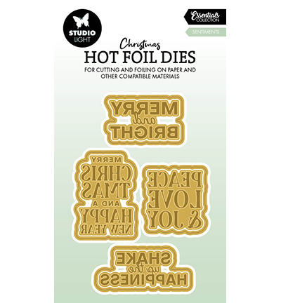 Studio Light SL Hot Foil Dies Sentiments Essentials nr.05