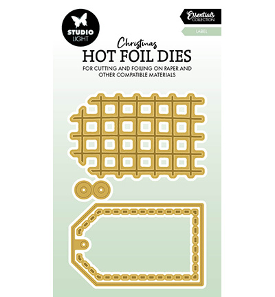 Studio Light SL Hot Foil Dies Label Essentials nr.04