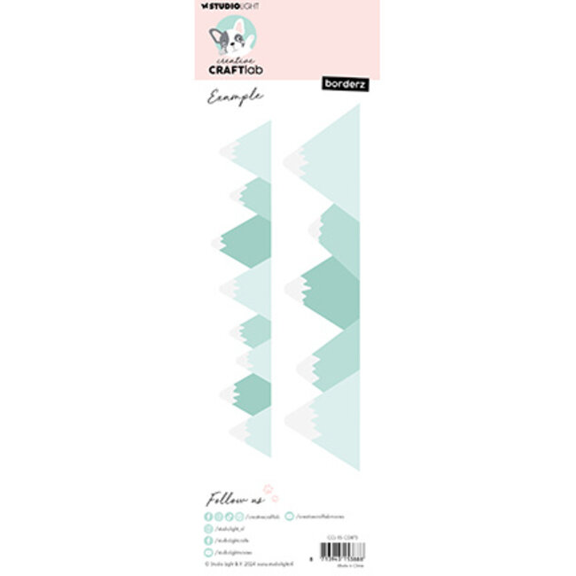 Studio Light - Creative Craftlab CCL Cutting Die Borderz Essentials nr.875