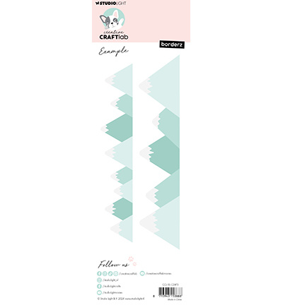 Studio Light - Creative Craftlab CCL Cutting Die Borderz Essentials nr.875