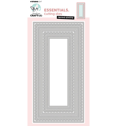 Studio Light - Creative Craftlab CCL Cutting Die Nested slimline Essentials nr.876