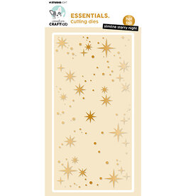 Studio Light - Creative Craftlab CCL Hot Foil Cutting Die Slimline starry night Essentials nr.13