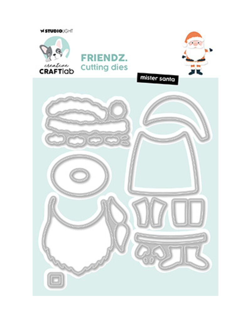 Studio Light - Creative Craftlab CCL Cutting Die Mister Santa Friendz nr.877