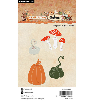 Studio Light SL Cutting Dies Pumpkins & mushrooms Everlasting Autumn nr.882
