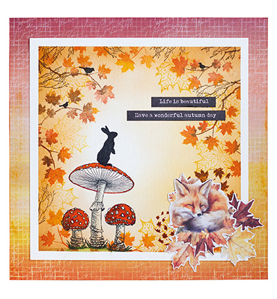 Studio Light SL Paper pad Background paper Everlasting Autumn nr.230