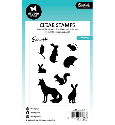Studio Light SL Clear Stamp Animals Essentials nr.704