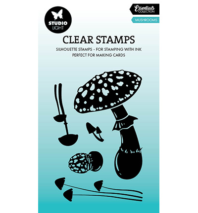Studio Light SL Clear Stamp Mushrooms Essentials nr.708