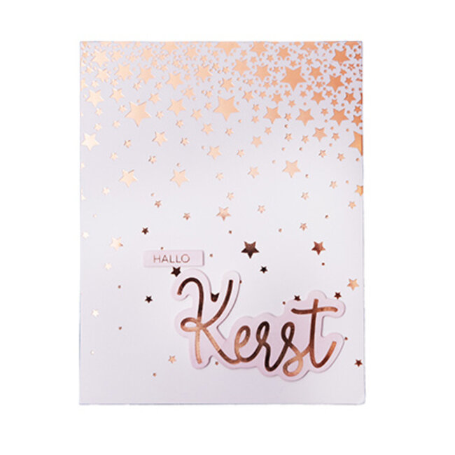 Studio Light SL Paper Elements Rosegold Kerstwensen Essentials nr.17