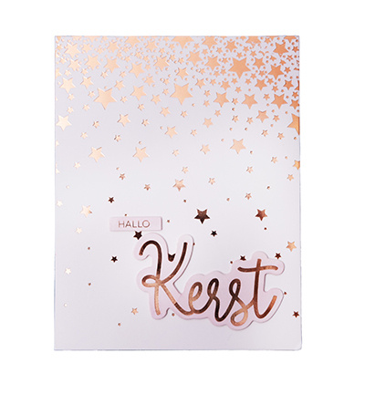 Studio Light SL Paper Elements Rosegold Kerstwensen Essentials nr.17