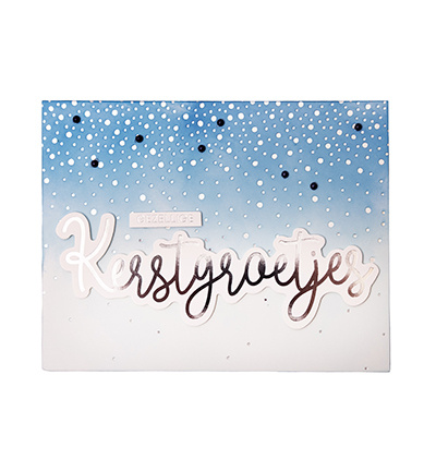 Studio Light SL Paper Elements Silver Kerstwensen Essentials nr.18