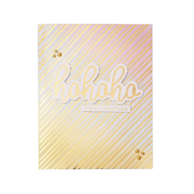 Studio Light SL Foiled Cards Golden patterns Essentials nr.222