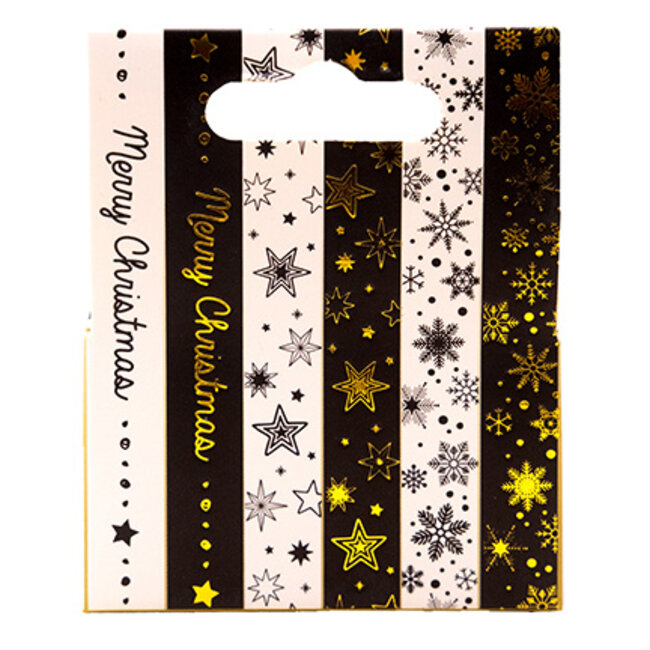 Studio Light SL Washi tape Black/white - EN - Gold Essentials nr.22