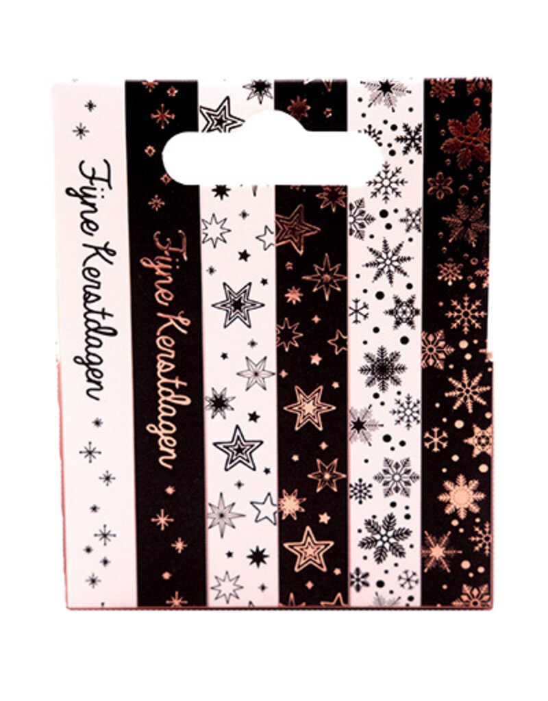 Studio Light SL Washi tape Black/white - NL - Rose gold Essentials nr.27