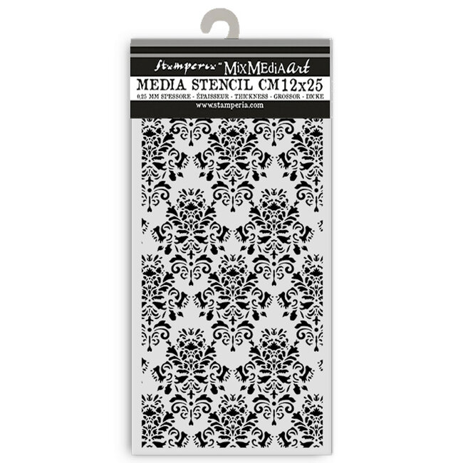 Stamperia Thick stencil cm 12X25 - Golden Harmony wallpaper