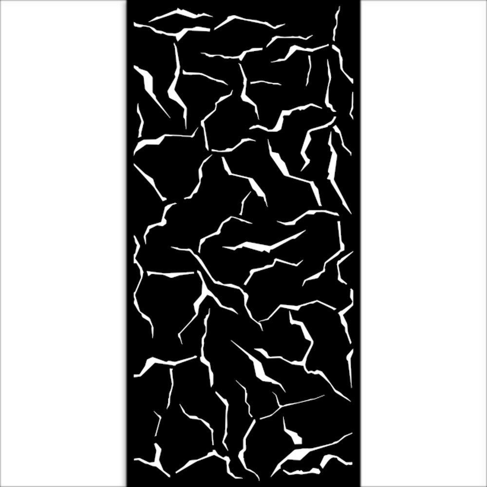 Stamperia Thick stencil cm 12X25 - Golden Harmony crackle