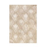 Stamperia Selection 8 Rice paper A6 backgrounds - Golden Harmony