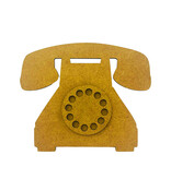 Stamperia Crafty shapes: Golden Harmony Telephone