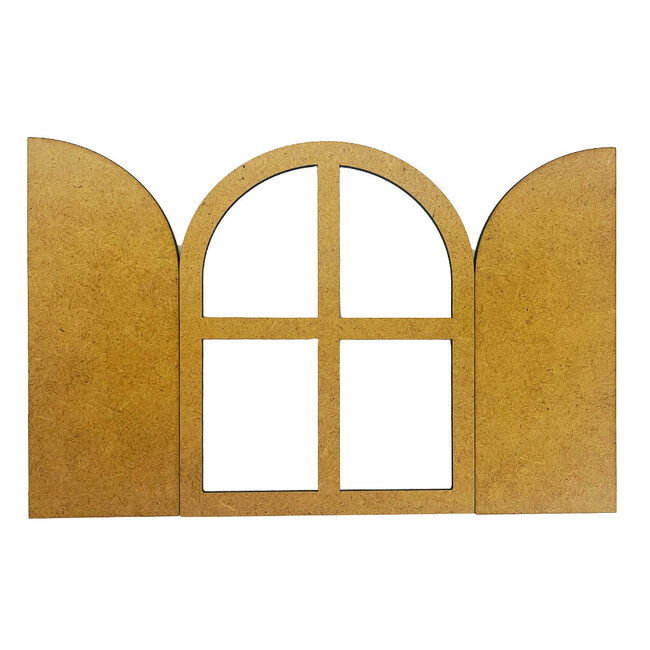 Stamperia Crafty shapes: Golden Harmony Window