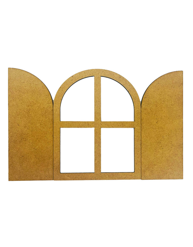 Stamperia Crafty shapes: Golden Harmony Window