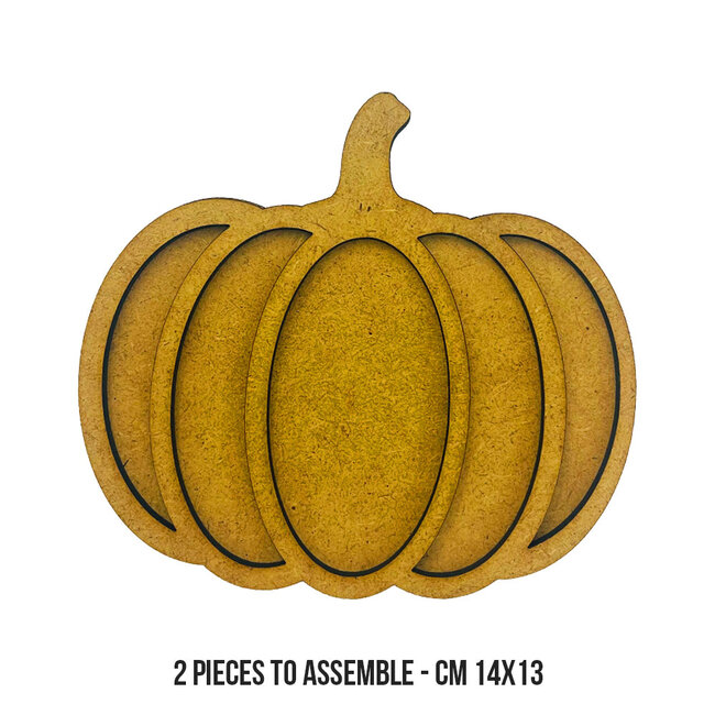 Stamperia Crafty shapes: Golden Harmony Pumpkins