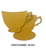 Stamperia Crafty shapes: Golden Harmony Cup