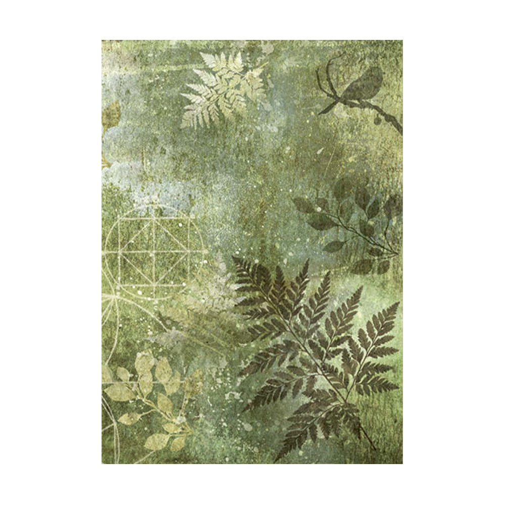 Stamperia Selection 8 Rice paper A6 backgrounds - Forest