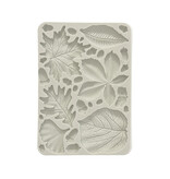 Stamperia Silicon mold A5 - Forest leaves and acorns