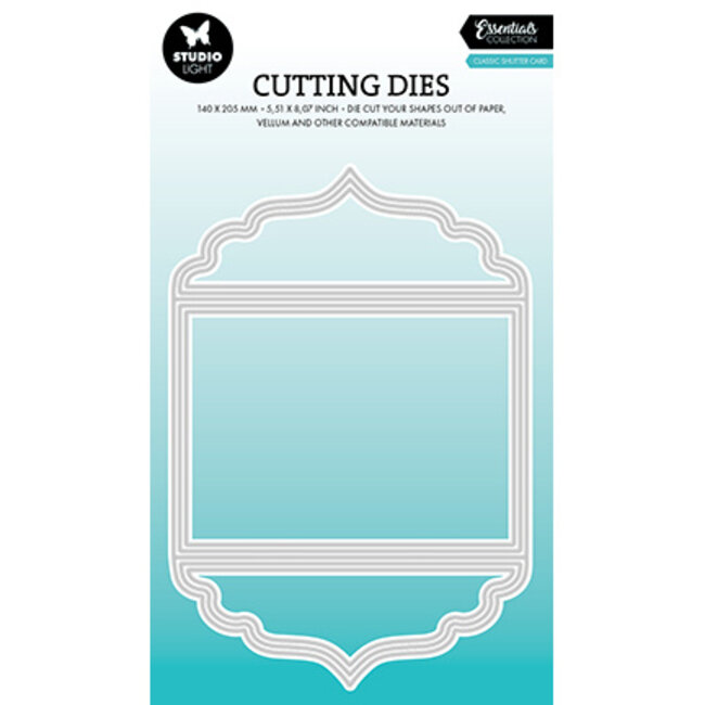 Studio Light SL Cutting Dies Classic shutter card Essentials nr.883