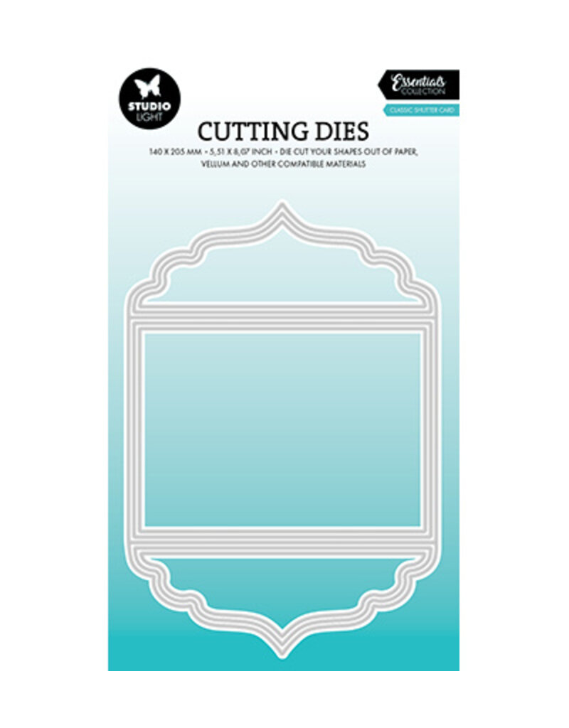 Studio Light SL Cutting Dies Classic shutter card Essentials nr.883