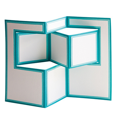 Studio Light SL Cutting Dies Zig-zag card Essentials nr.884