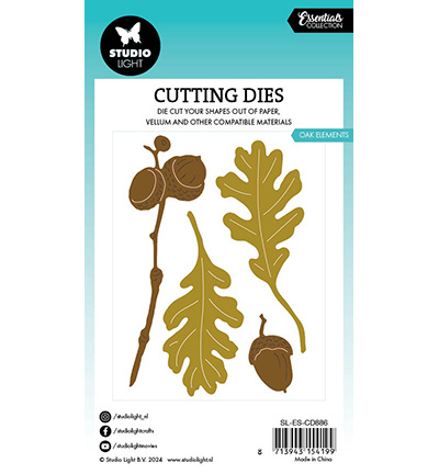 Studio Light SL Cutting Dies Oak Elements Essentials nr.886