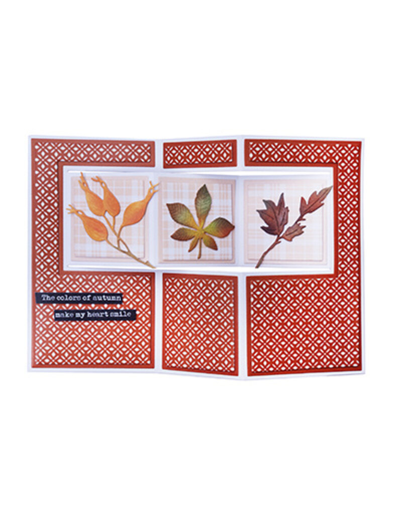 Studio Light SL Pattern paper pad Shades of oranje Essentials nr.234