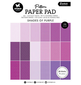 Studio Light SL Pattern paper pad Shades of purple Essentials nr.249