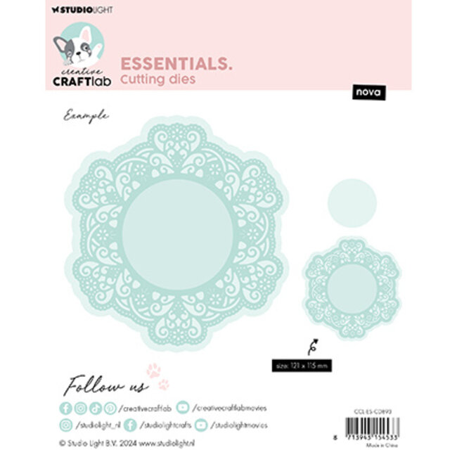 Studio Light - Creative Craftlab CCL Cutting Die Nova Essentials nr.893