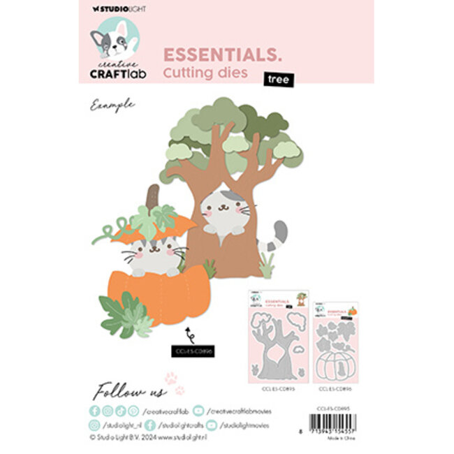 Studio Light - Creative Craftlab CCL Cutting Die Tree Essentials nr.895