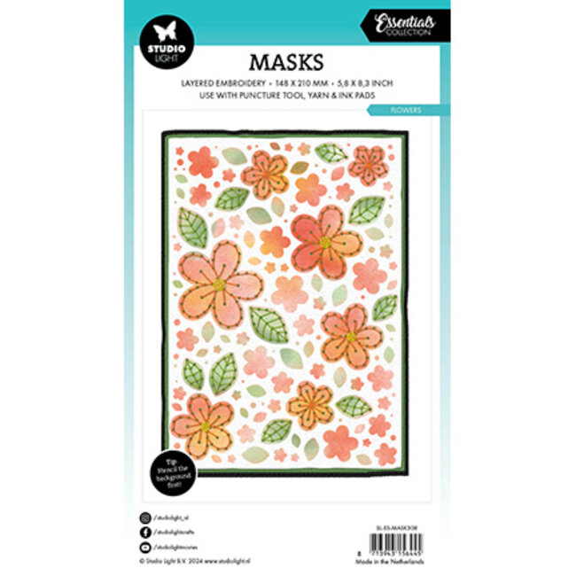 Studio Light SL Mask Flowers Essentials nr.308