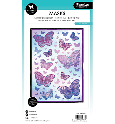 Studio Light SL Mask Butterflies Essentials nr.309
