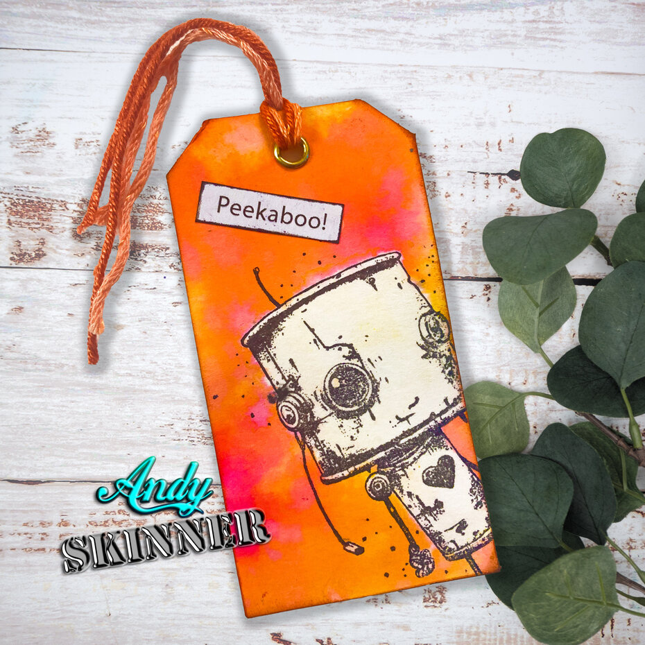 creative expressions Andy Skinner Pre-Cut Rubber Stamp Botology Better Together (CEASR069)