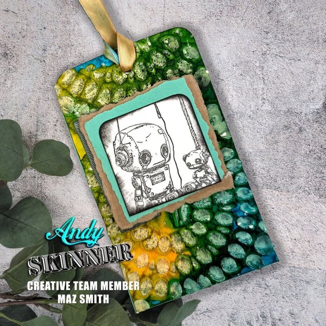 creative expressions Andy Skinner Pre-Cut Rubber Stamp Botology Time Together (CEASR067)