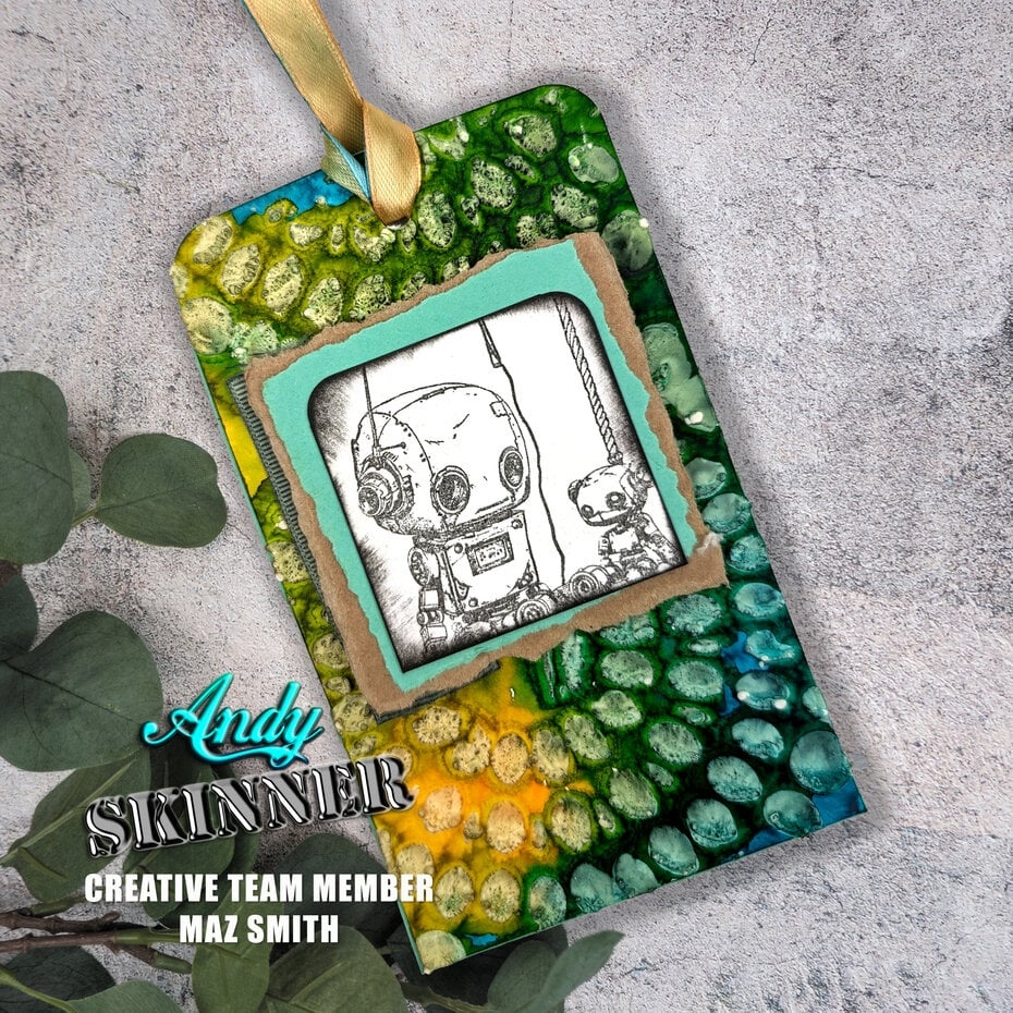 creative expressions Andy Skinner Pre-Cut Rubber Stamp Botology Time Together (CEASR067)