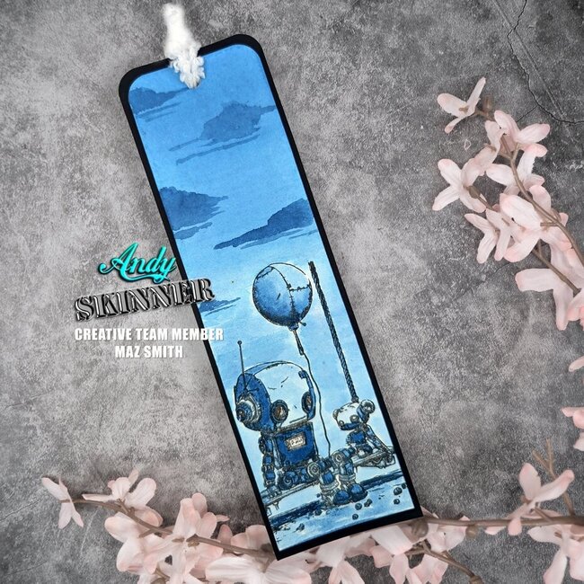 creative expressions Andy Skinner Pre-Cut Rubber Stamp Botology Time Together (CEASR067)