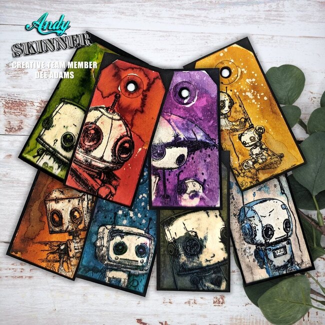 creative expressions Andy Skinner Pre-Cut Rubber Stamp Botology Spread A Little Kindness (CEASR065)