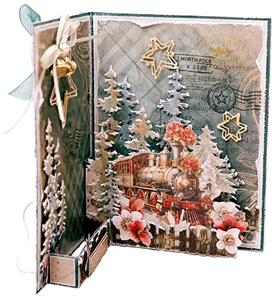 Studio Light JMA Cutting Die Borders & stars Festive Nostalgia nr.903