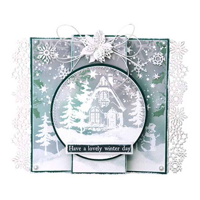 Studio Light JMA Cutting Die Borders & stars Festive Nostalgia nr.903