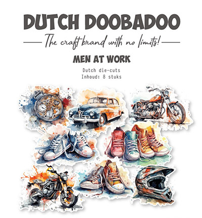 Dutch Doobadoo DDBD Die-cuts Men at work
